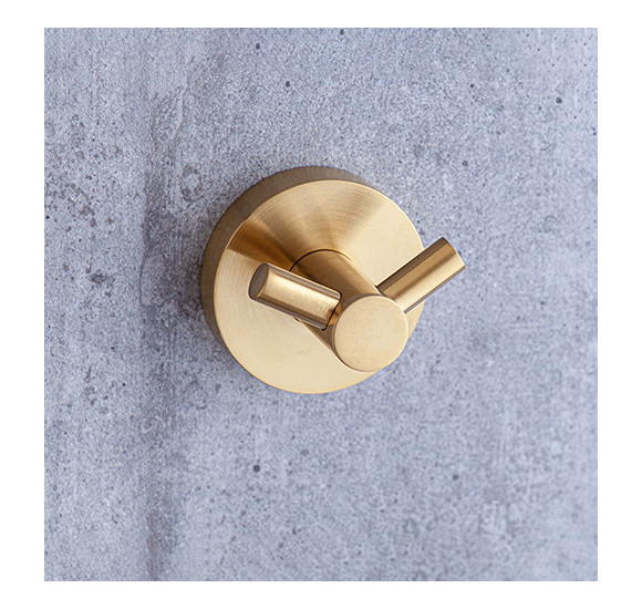 IŠPARDAVIMAS. Bemeta dvigubas kabliukas Sablo, aukso sp.