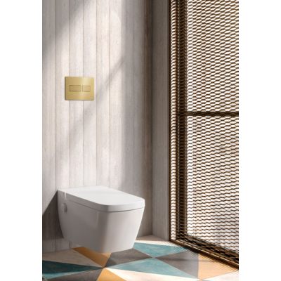 TECEsolid metalinis vandens nuleidimo klavišas su faktūriniu paviršiumi, pasirinkite spalvą