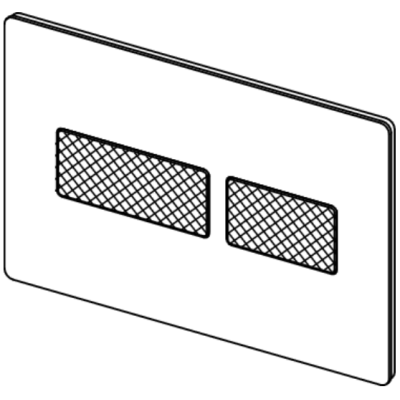 TECEsolid metalinis vandens nuleidimo klavišas su faktūriniu paviršiumi, pasirinkite spalvą