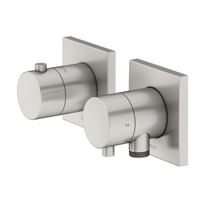 Keuco Edition 11 potinkinis termostatinis dušo maišytuvas, dviejų krypčių, su dušo žarnos išvestimi, pasirinkite spalvą