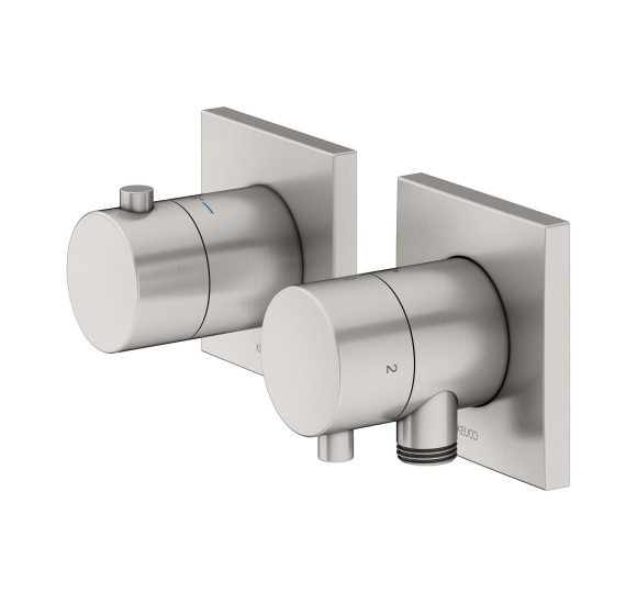 Keuco Edition 11 potinkinis termostatinis dušo maišytuvas, dviejų krypčių, su dušo žarnos išvestimi, pasirinkite spalvą
