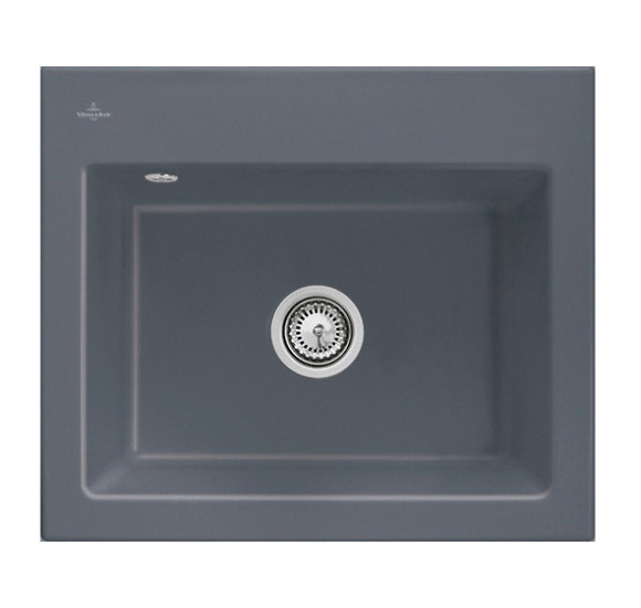 IŠPARDAVIMAS. Villeroy & Boch Subway 60 S keraminė plautuvė grafito spalvos, 330901i4