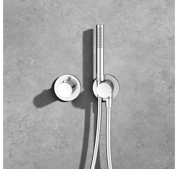 KEUCO IXMO Termostatinė, potinkinė dušo sistema, chromo spalvos