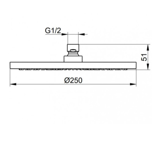 KEUCO IXMO Termostatinė, potinkinė dušo sistema, chromo spalvos