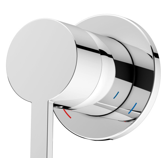 Keuco Plan Blue sieninis praustuvo maišytuvas 165 mm, pasirinkite spalvą