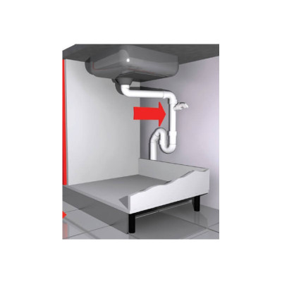 KOMPLEKTAS 3in1 - Franke Active L maišytuvas su ištraukiamu dušeliu, granitine plautuve ir sifonu, juodos matinės spalvos