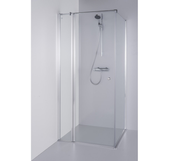 Brasta Glass Karina dušo kabina, 100x100x200, skaidrus stiklas, pasirinkite spalvą