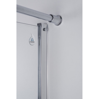 Brasta Glass Karina dušo kabina, 90x90x200, skaidrus stiklas, pasirinkite spalvą