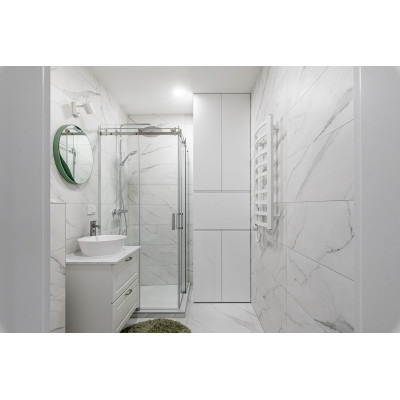 Brasta Glass Vesta dušo kabina, 80x80x200, skaidrus stiklas, pasirinkite spalvą