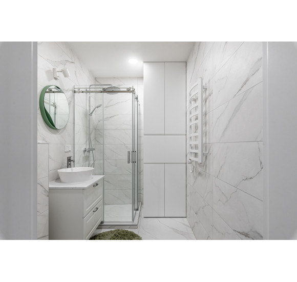 Brasta Glass Vesta dušo kabina, 80x80x200, skaidrus stiklas, pasirinkite spalvą