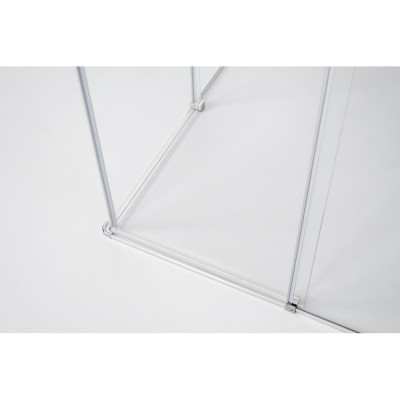 Brasta Glass Vesta dušo kabina, 80x80x200, skaidrus stiklas, pasirinkite spalvą