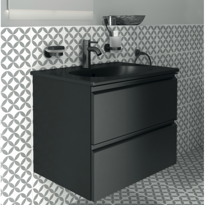 IŠPARDAVIMAS. Ideal Standard Tesi pakabinama vonios spintelė su praustuvu 60 cm, 2 stalčiai, soft close uždarymas