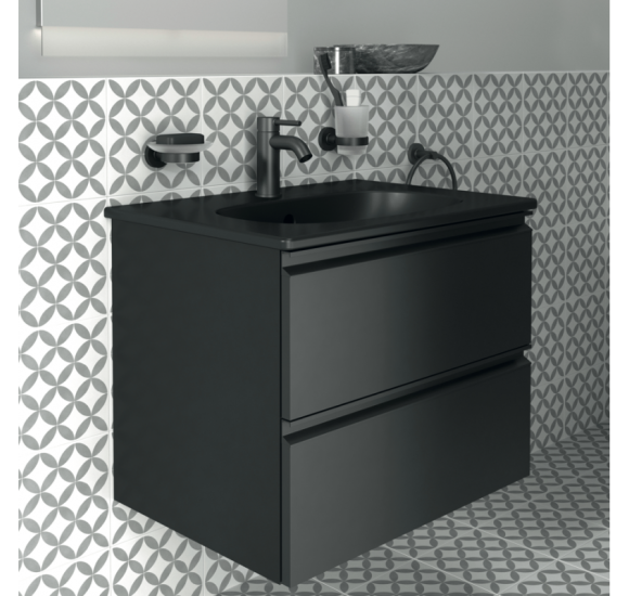 IŠPARDAVIMAS. Ideal Standard Tesi pakabinama vonios spintelė su praustuvu 60 cm, 2 stalčiai, soft close uždarymas