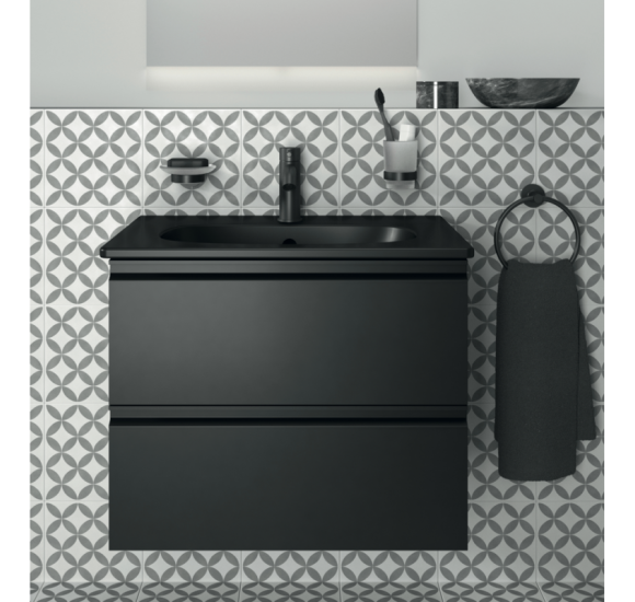 IŠPARDAVIMAS. Ideal Standard Tesi pakabinama vonios spintelė su praustuvu 60 cm, 2 stalčiai, soft close uždarymas