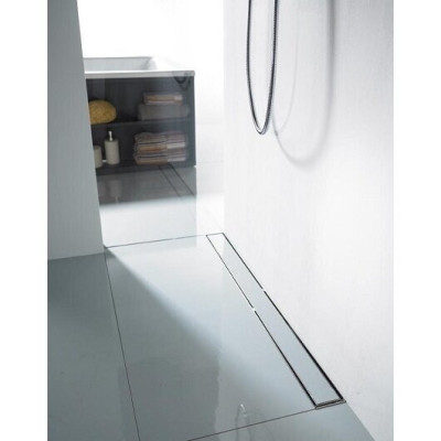 ACO Showerdrain C+ dušo latako komplektas 5in1 (įklijuojamai plytelei,montuojamas prie sienos), 785mm