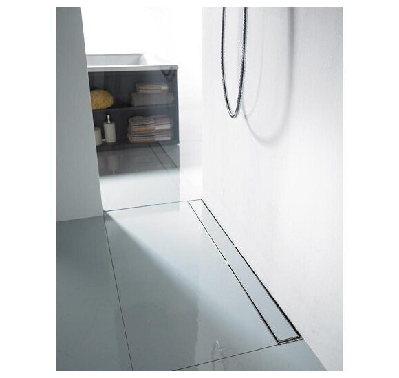 ACO Showerdrain C+ dušo latako komplektas 5in1 (įklijuojamai plytelei,montuojamas prie sienos), 785mm