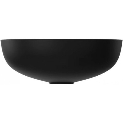 Bocchi (1494) pastatomas praustuvas 38cm skermens, juodos matinės spalvos