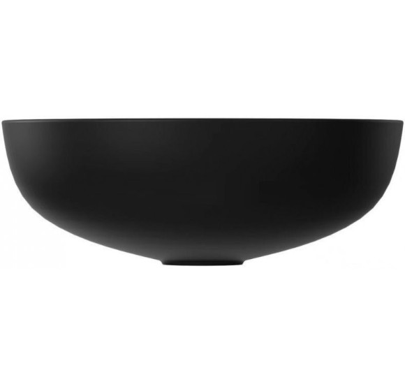 Bocchi (1494) pastatomas praustuvas 38cm skermens, juodos matinės spalvos