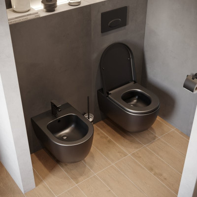 Bocchi V Tondo pakabinama bide, juoda matinė