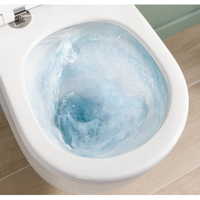 Villeroy&Boch Universo pakabinamas klozetas su "Soft Close" dangčiu, "TwistFlush" sūkurinis nuleidimas 4670T901
