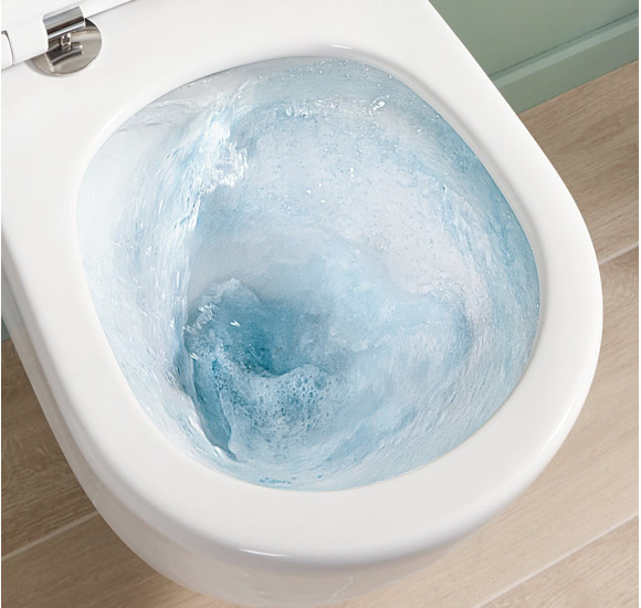Villeroy&Boch Universo pakabinamas klozetas su "Soft Close" dangčiu, "TwistFlush" sūkurinis nuleidimas 4670T901
