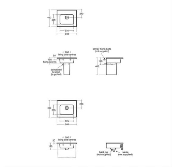 IŠPARDAVIMAS. Ideal Standard Strada II praustuvo sifono uždengimas