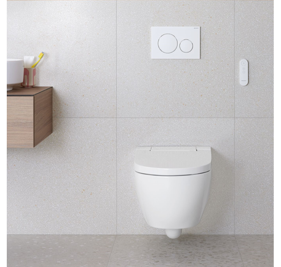 Geberit AquaClean Alba WC puodas su apiplovimo funkcija ir "Soft Close" dangčiu