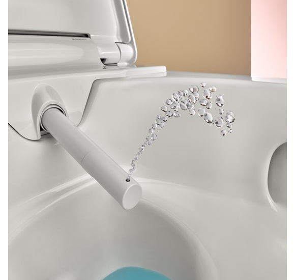 Geberit AquaClean Alba WC puodas su apiplovimo funkcija ir "Soft Close" dangčiu