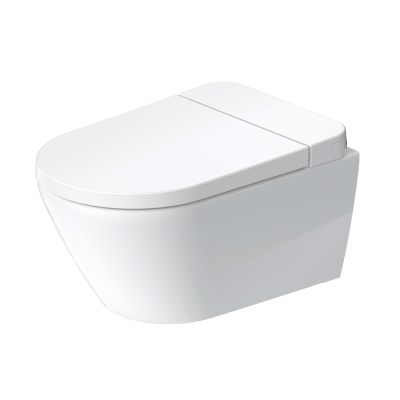 Duravit SensoWash D-Neo Compact pakabinamas išmanusis unitazas su dangčiu ir tvirtinimais, baltos spalvos