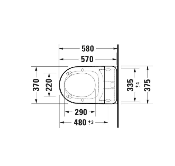 Duravit SensoWash D-Neo Compact pakabinamas išmanusis unitazas su dangčiu ir tvirtinimais, baltos spalvos