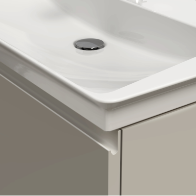 Ideal Standard La Dolce Vita  praustuvas 860x470x145, baltos spalvos, su anga maišytuvui ir perlaja