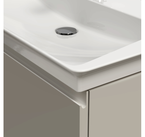 Ideal Standard La Dolce Vita  praustuvas 860x470x145, baltos spalvos, su anga maišytuvui ir perlaja