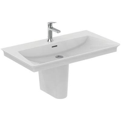 Ideal Standard La Dolce Vita  praustuvas 860x470x145, baltos spalvos, su anga maišytuvui ir perlaja