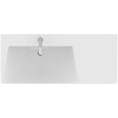 Ideal Standard La Dolce Vita  praustuvas 1260x535x145, baltos spalvos, su anga maišytuvui ir perlaja