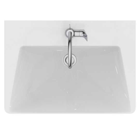 Ideal Standard La Dolce Vita  praustuvas 660x470x145, su anga maišytuvui ir perlaja, baltos spalvos