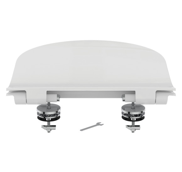 Ideal Standard La Dolce Vita klozeto dangtis, soft-close, lengvai nuimamas, plonas, baltos spalvos