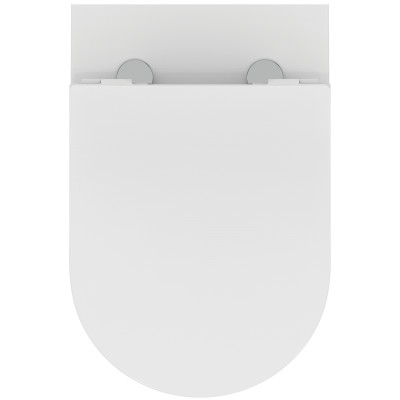 Ideal Standard La Dolce Vita klozeto dangtis, soft-close, lengvai nuimamas, plonas, baltos spalvos