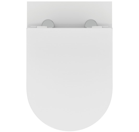 Ideal Standard La Dolce Vita klozeto dangtis, soft-close, lengvai nuimamas, plonas, baltos spalvos