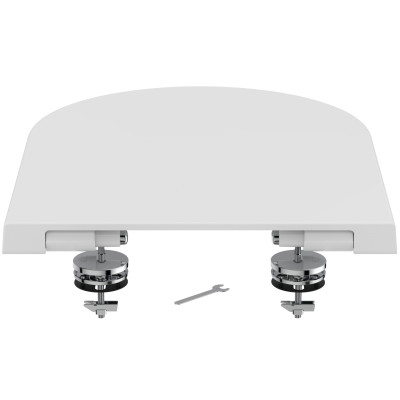 Ideal Standard La Dolce Vita klozeto dangtis, soft-close, lengvai nuimamas, baltos spalvos E330401