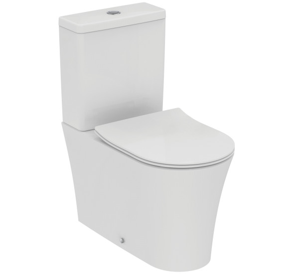 Ideal Standard La Dolce Vita pastatomo klozeto bakelis, 4,5/3L vandens prijungimas iš bakelio apačios