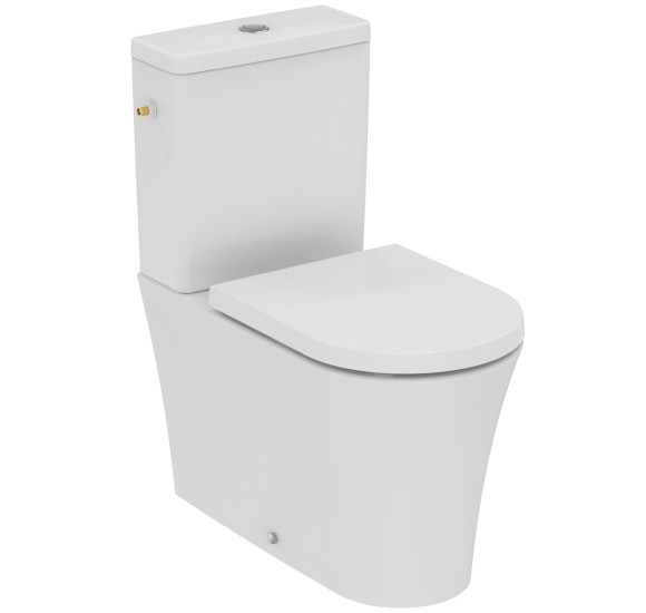 Ideal Standard La Dolce Vita pastatomo klozeto bakelis, 4,5/3L šoninis vandens prijungimas