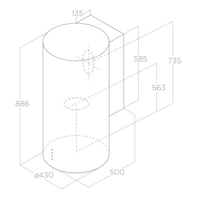 Gartraukis ELICA TUBE PRO IX/A/43