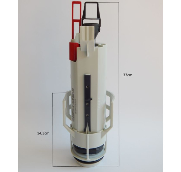 TECE vandens nuleidimo vožtuvas A2 (standartiniam TECE rėmui)
