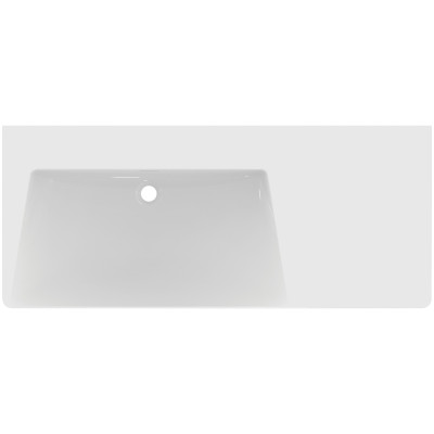 Ideal Standard La Dolce Vita  praustuvas 1260x535x145, baltos spalvos, be angos maišytuvui, su perlaja