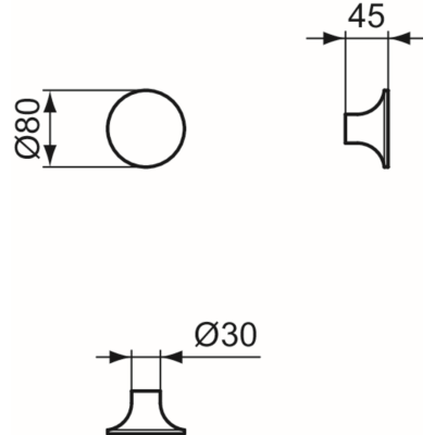 Ideal Standard La dolce Vita rūbų kabliukas, pasirinkite spalvą