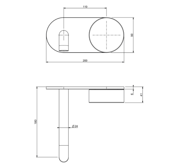 QD MagistroLab ETERNAL 20 potinkinis praustuvo maišytuvas, pasirenkamos spalvos