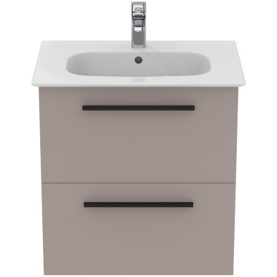 KOMPLEKTAS: Ideal Standard I.Life A vonios spintelė su praustuvu 60cm, Greige matt spalva