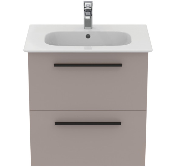 KOMPLEKTAS: Ideal Standard I.Life A vonios spintelė su praustuvu 60cm, Greige matt spalva