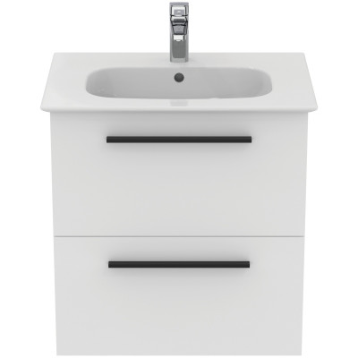 KOMPLEKTAS: Ideal Standard I.Life A vonios spintelė su praustuvu 60cm, balta matinė spalva