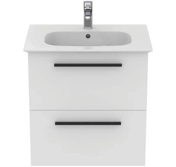 KOMPLEKTAS: Ideal Standard I.Life A vonios spintelė su praustuvu 60cm, balta matinė spalva